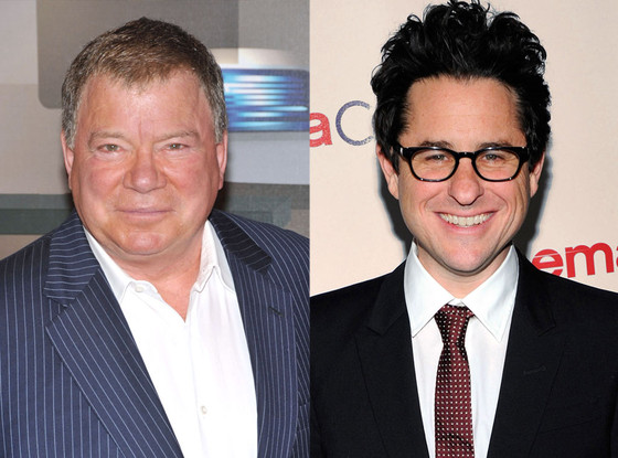 William Shatner, J.J. Abrams William Shatner, J.J. Abrams